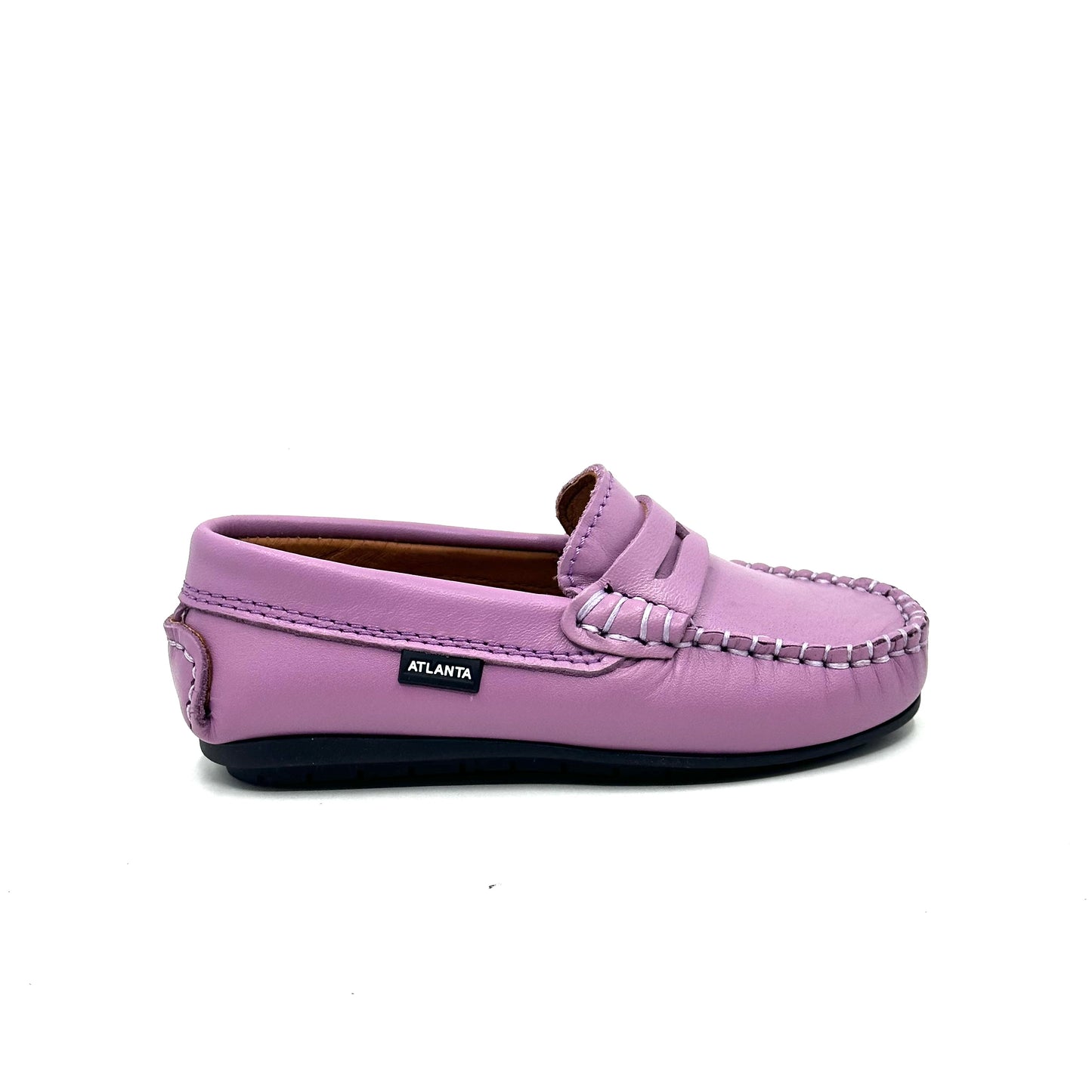 Atlanta Mocassin Rose Purple Loafer