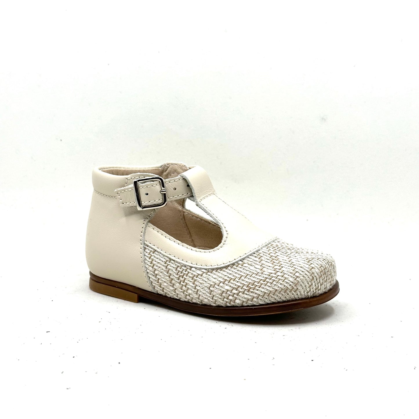 Beberlis Linen Light Beige Firstwalker
