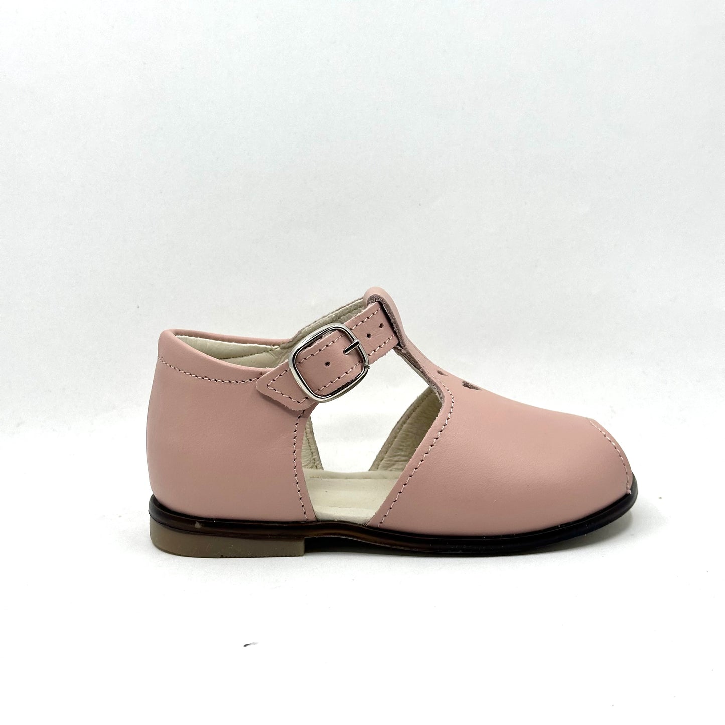 Emel Baby Pink Heart Open Toe Baby Walker
