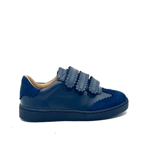 Porte Navy Triple Velcro Sneaker