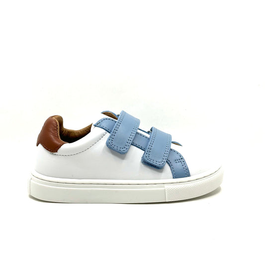 Porte Light Blue Double Velcro Sneaker