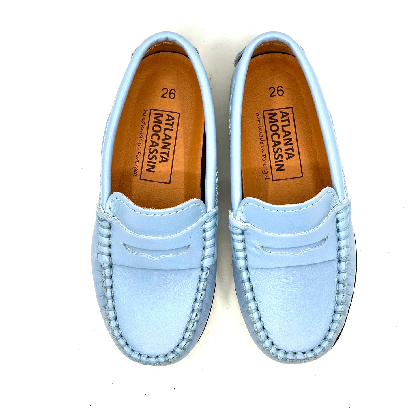 Atlanta Mocassin Sky Blue Loafer