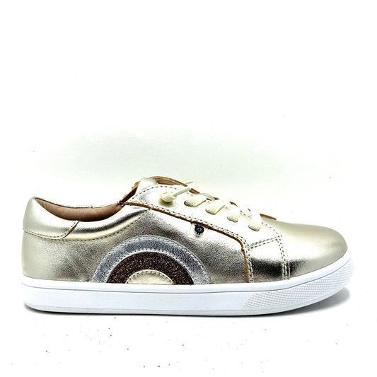 Old Soles Gold Rainbow Sneaker