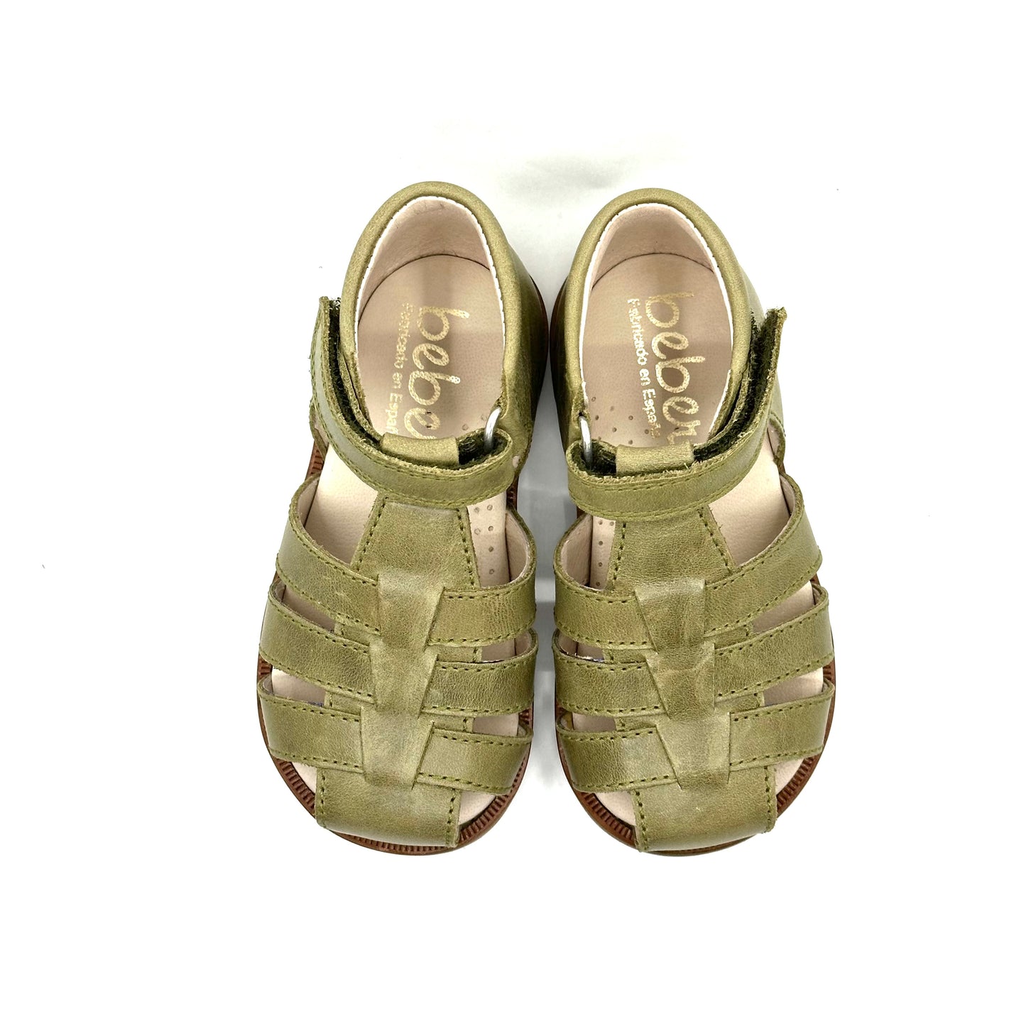 Beberlis Olive Green Fisherman Sandal