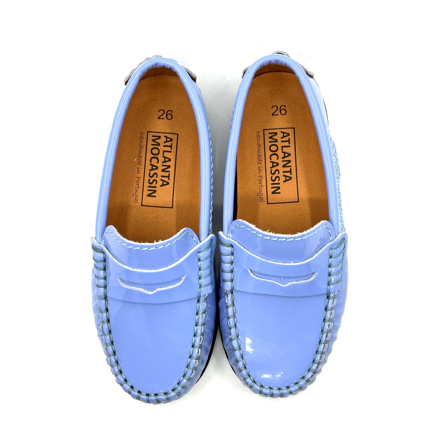 Atlanta Mocassin Lilac Patent Loafer