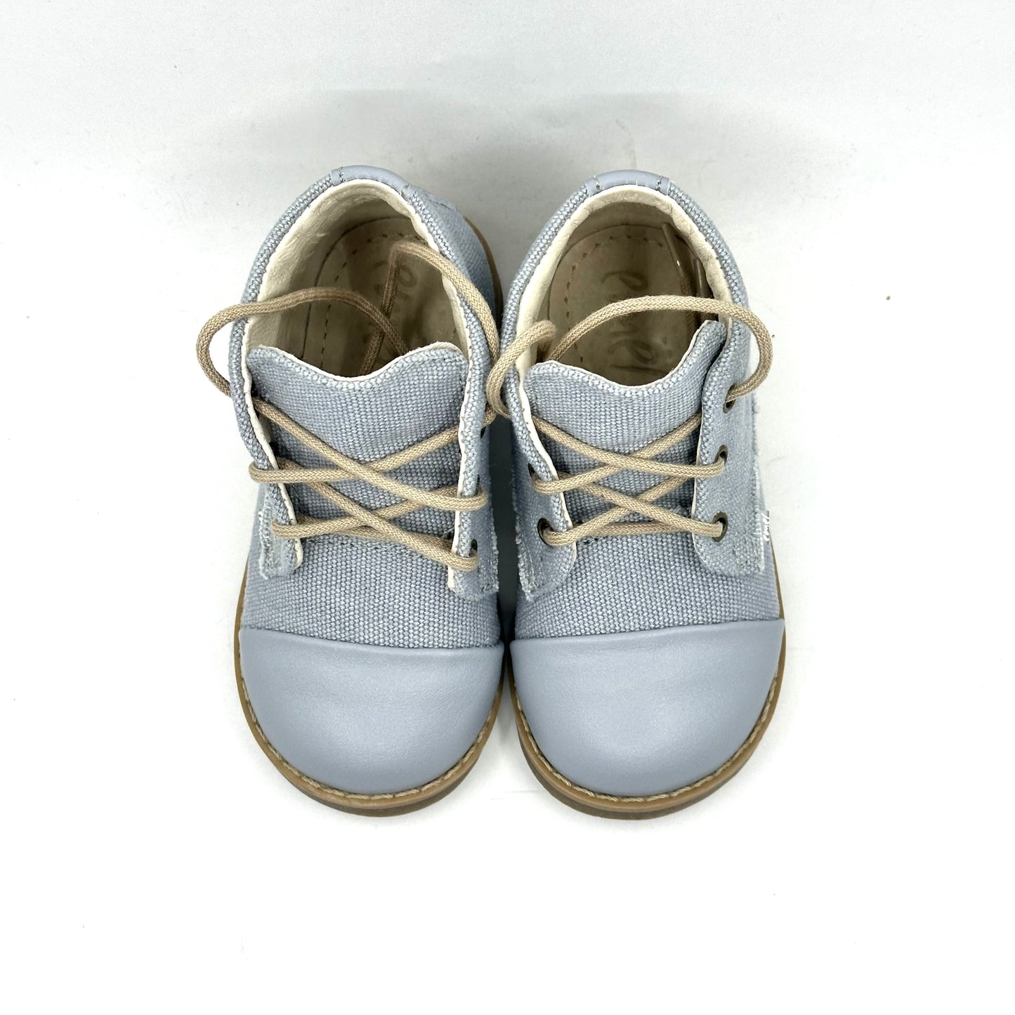 Emel Blue Linen First Walker