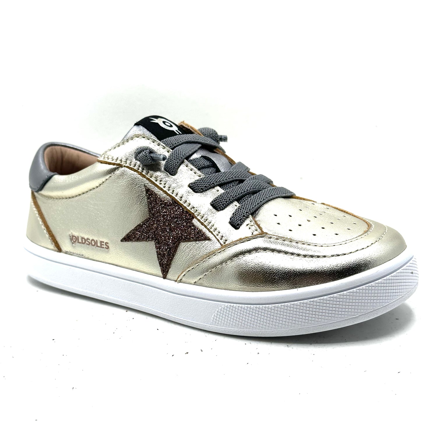Old Soles Rich Silver Star Sneaker