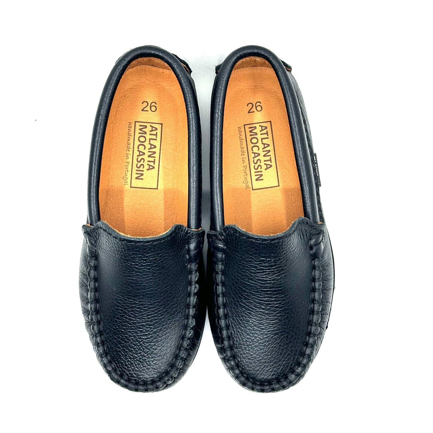 Atlanta Mocassin Classic Black Loafer