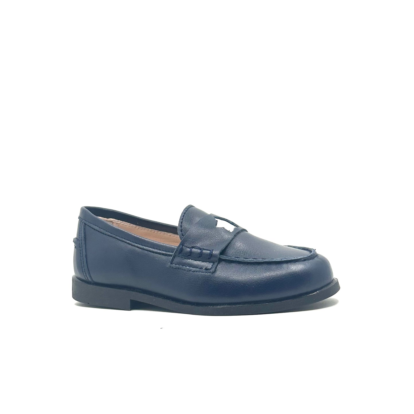 LMDI Navy Silver Star Chunky Loafer