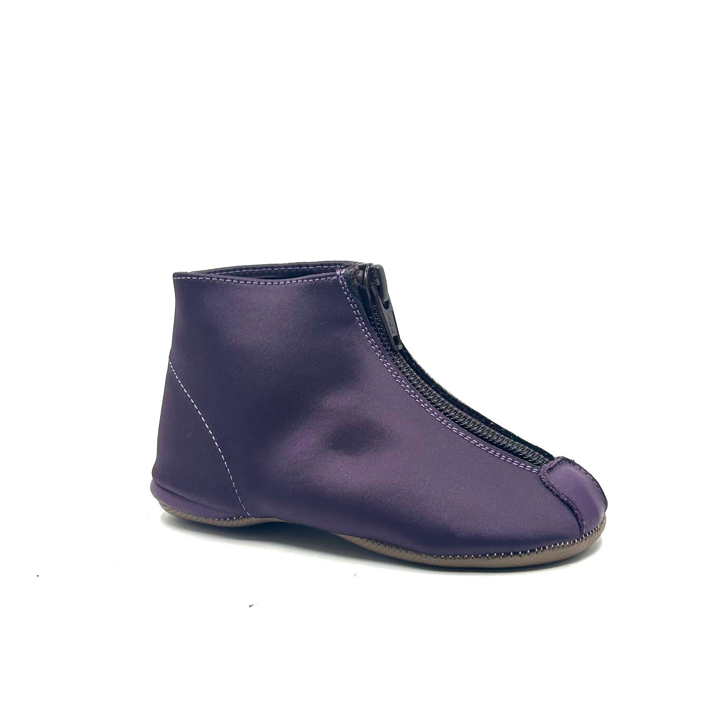 Pepe Purple Satin Bootie