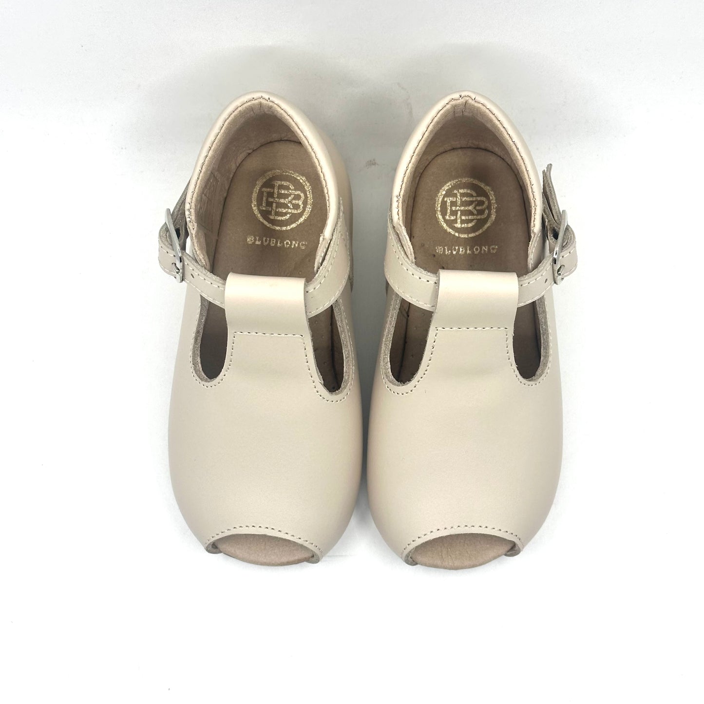 Blublonc Light Cream Open Toe Sandal