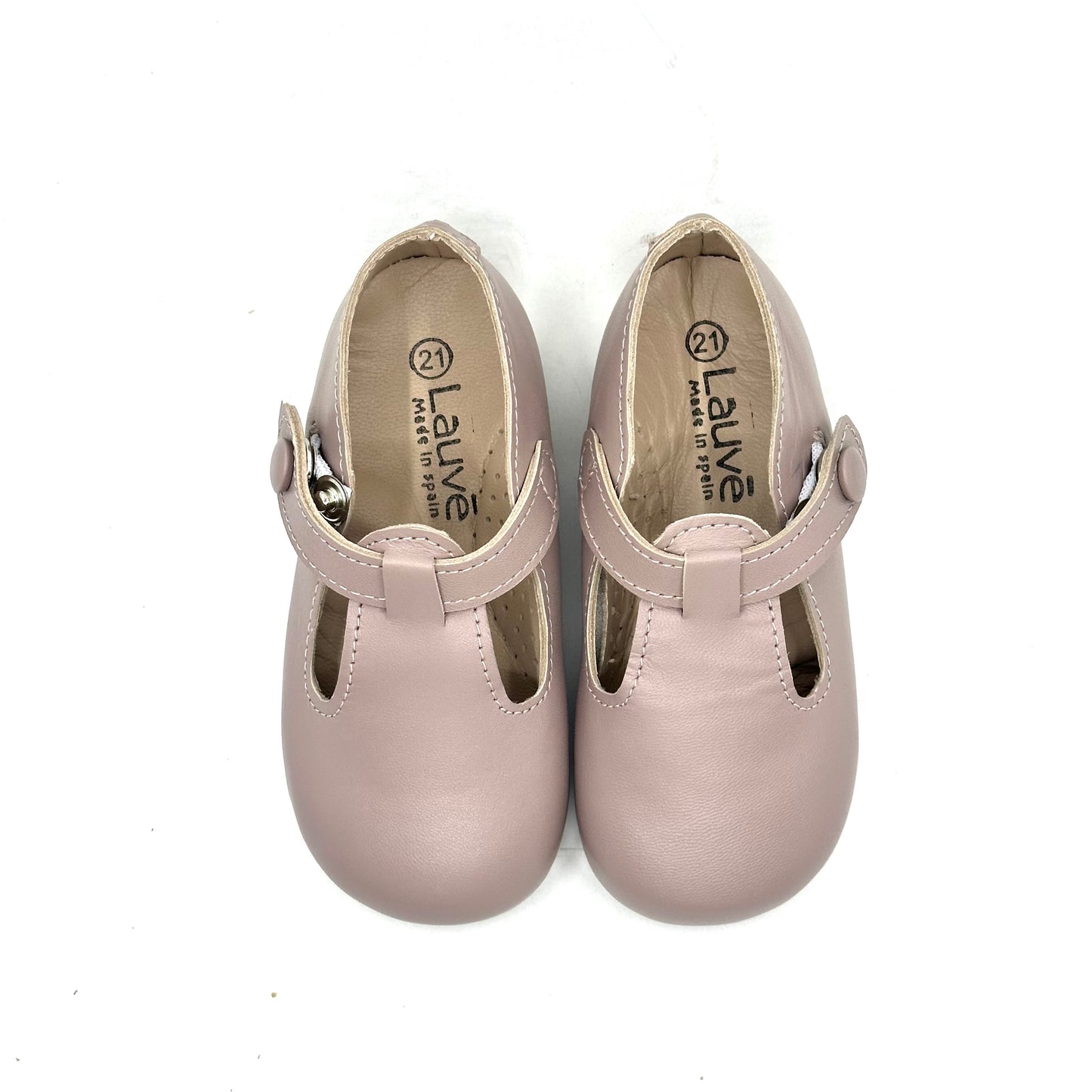 Lauve Pink T-Strap