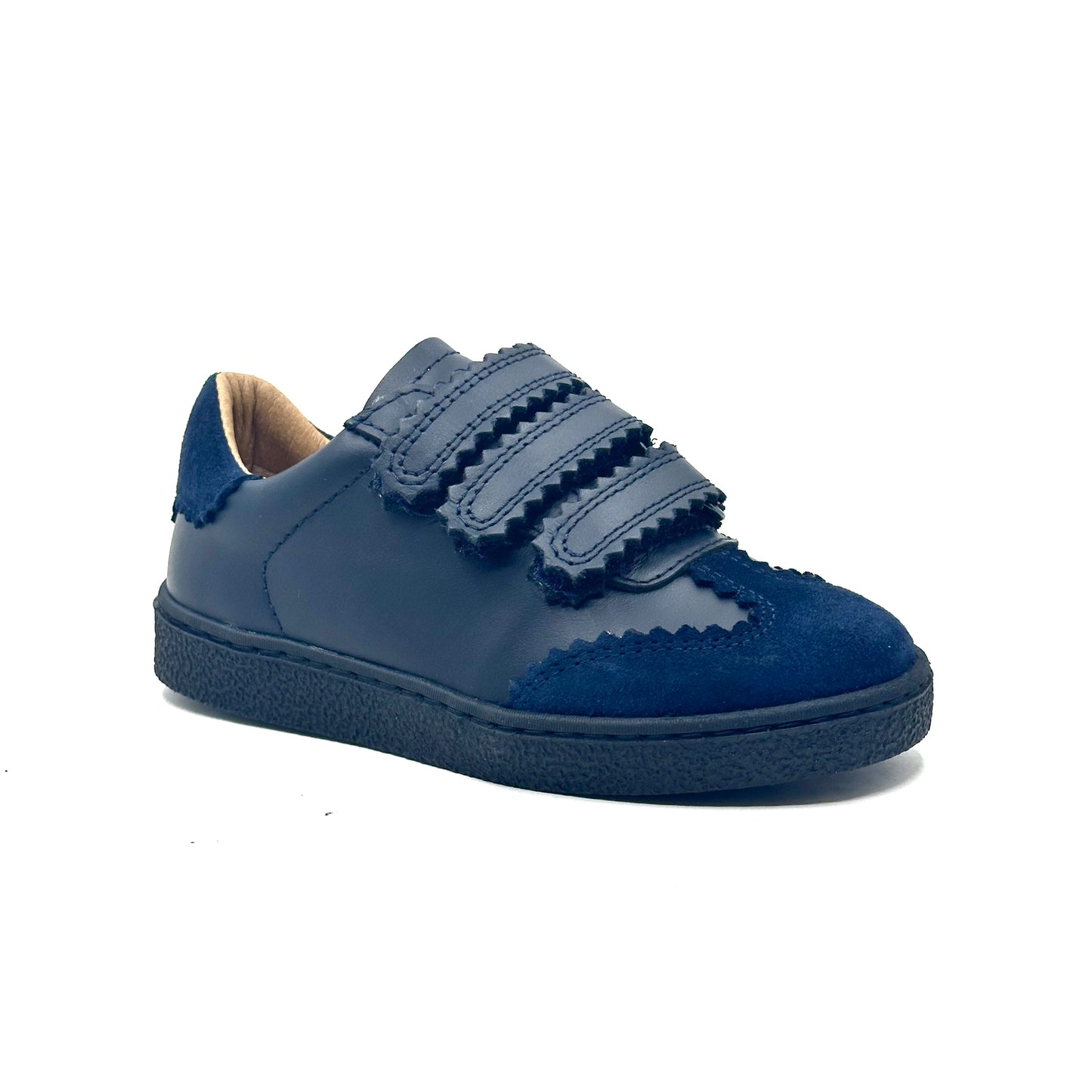Porte Navy Triple Velcro Sneaker
