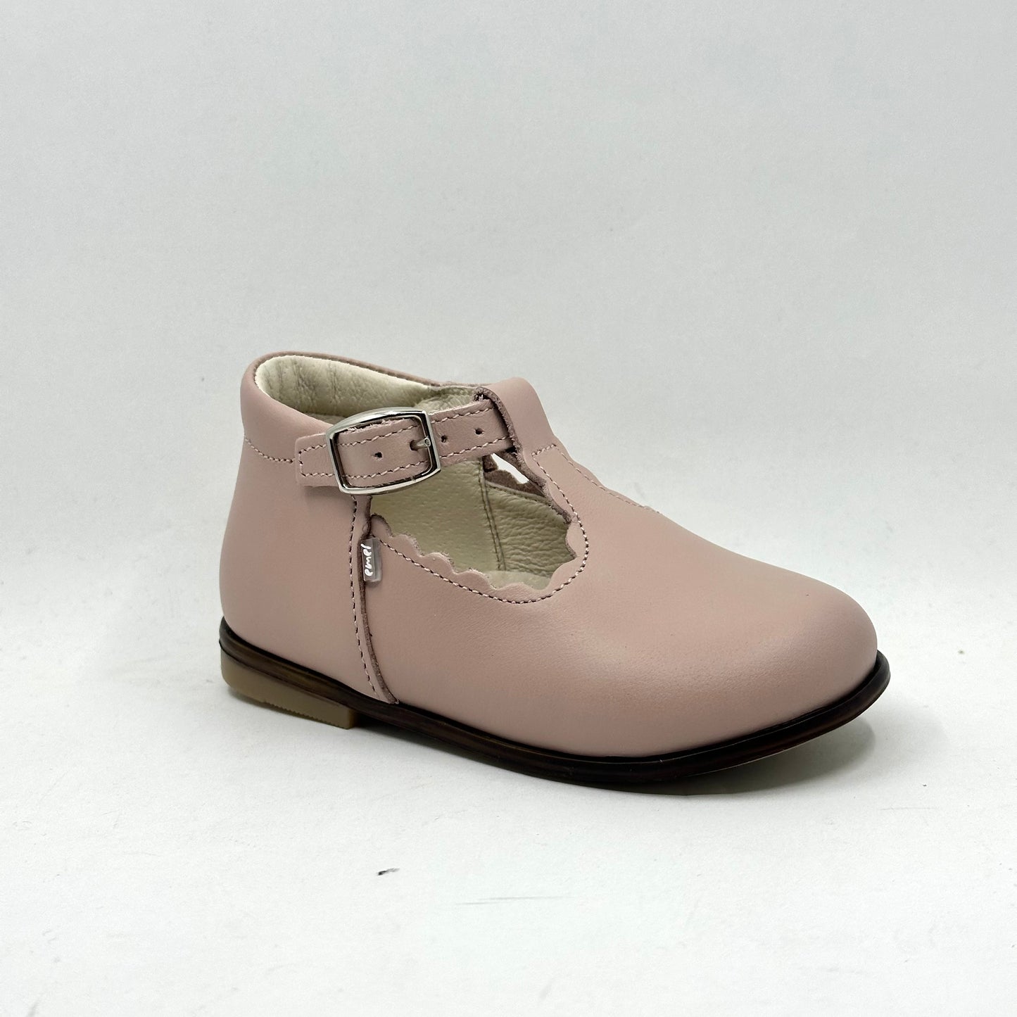 Emel Nude Pink T-Strap First Walker