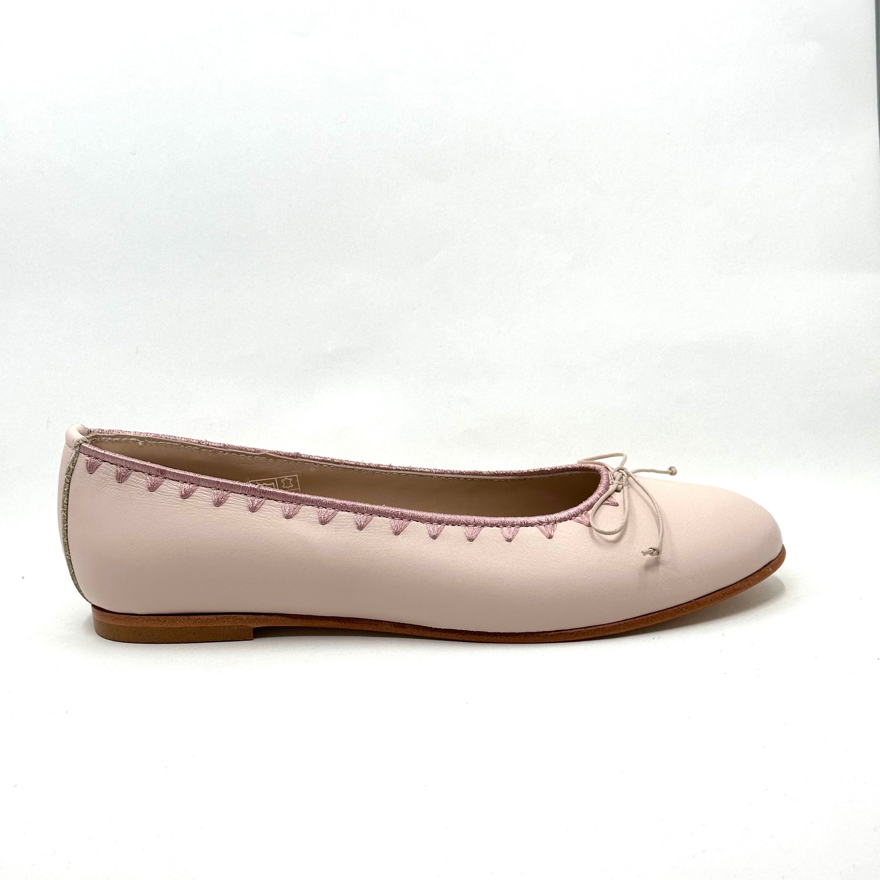 Lauve Light Pink Ballet Flat Sole mates Lauve Light Pink Ballet Flat Sole mates