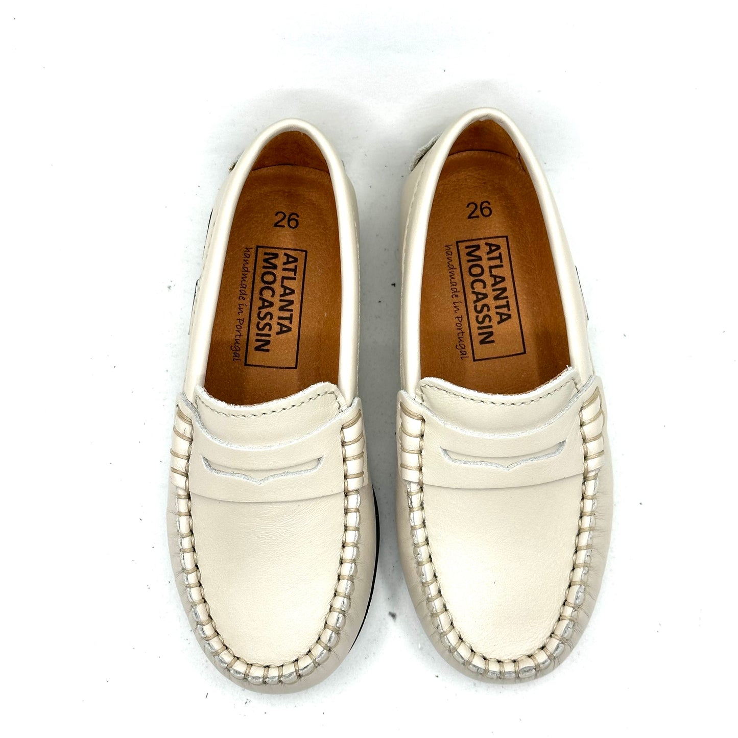 Atlanta Mocassin Sand Smooth Loafer