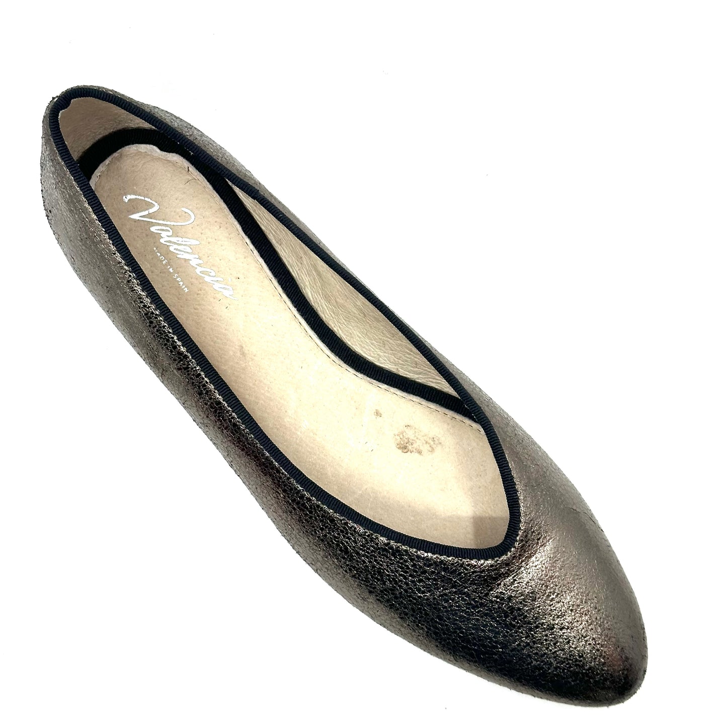 Valencia Pewter Pointed Flat