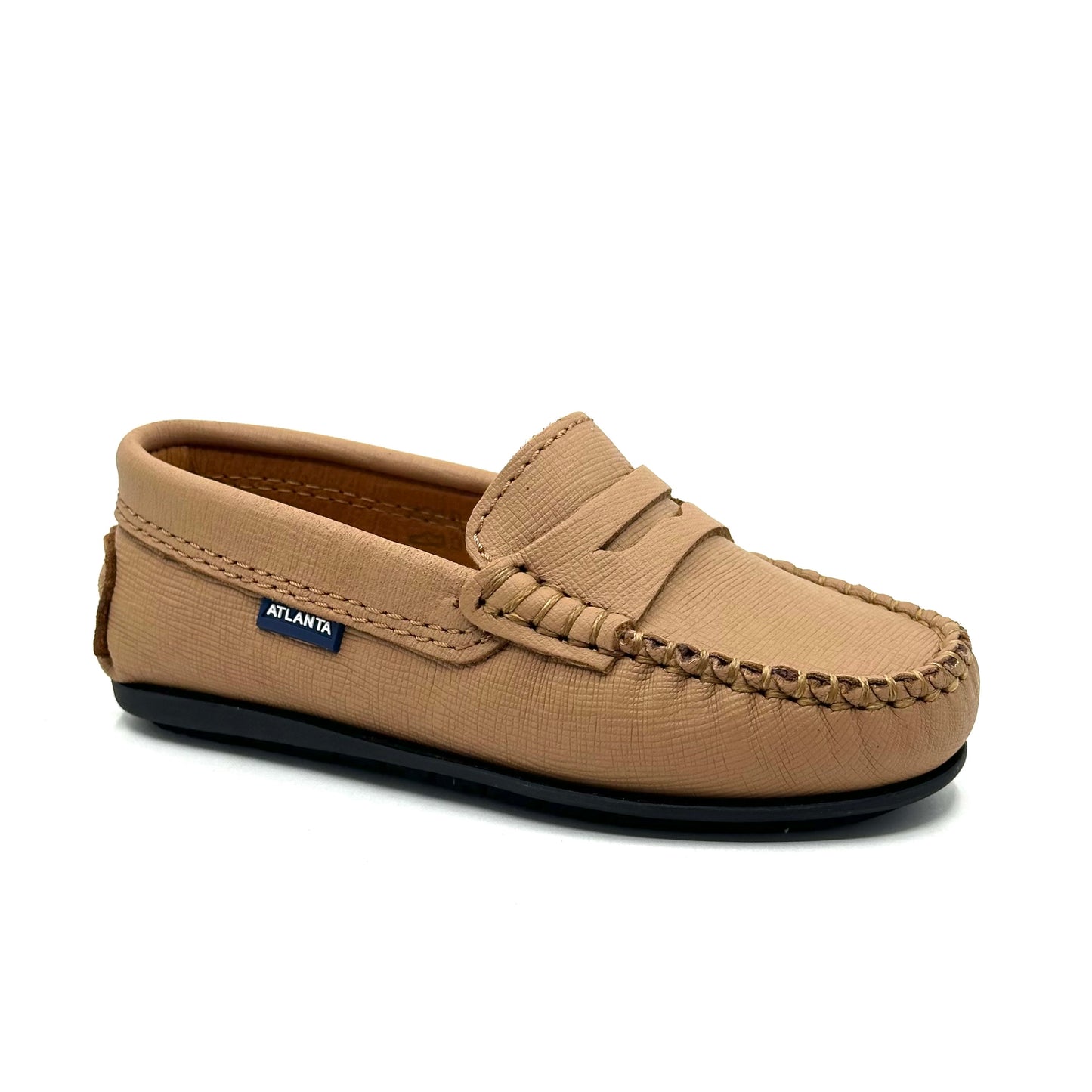 Atlanta Mocassin Beige Safiano Loafer