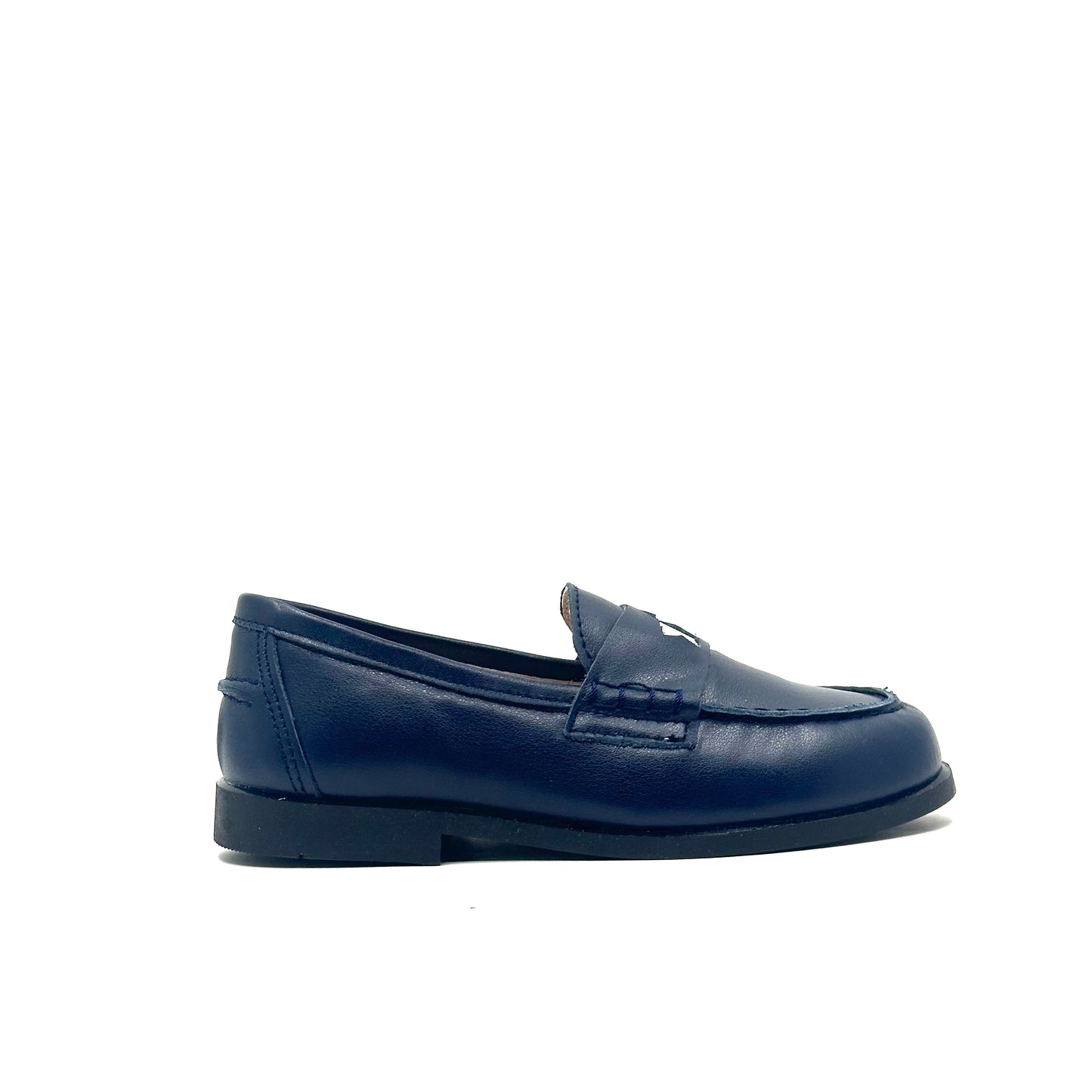 LMDI Navy Silver Star Chunky Loafer