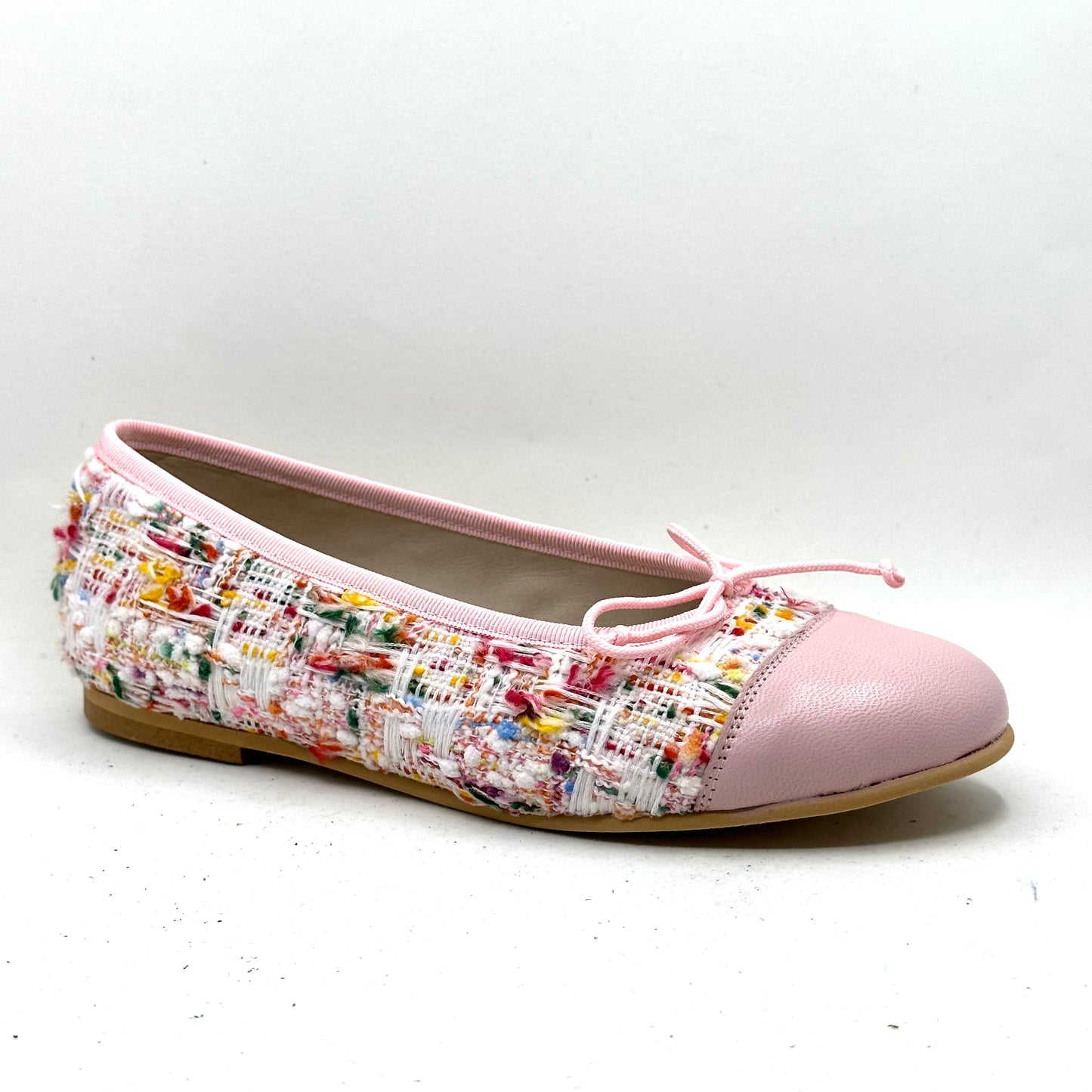 LMDI Pink Tweed Flat