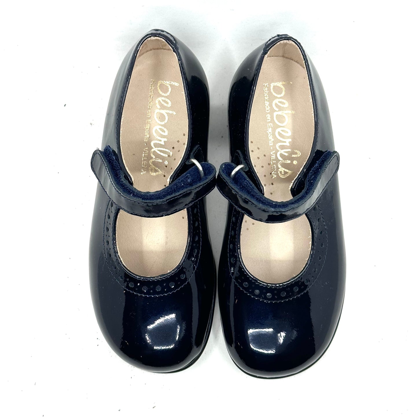 Beberlis Navy Patent Mary Jane