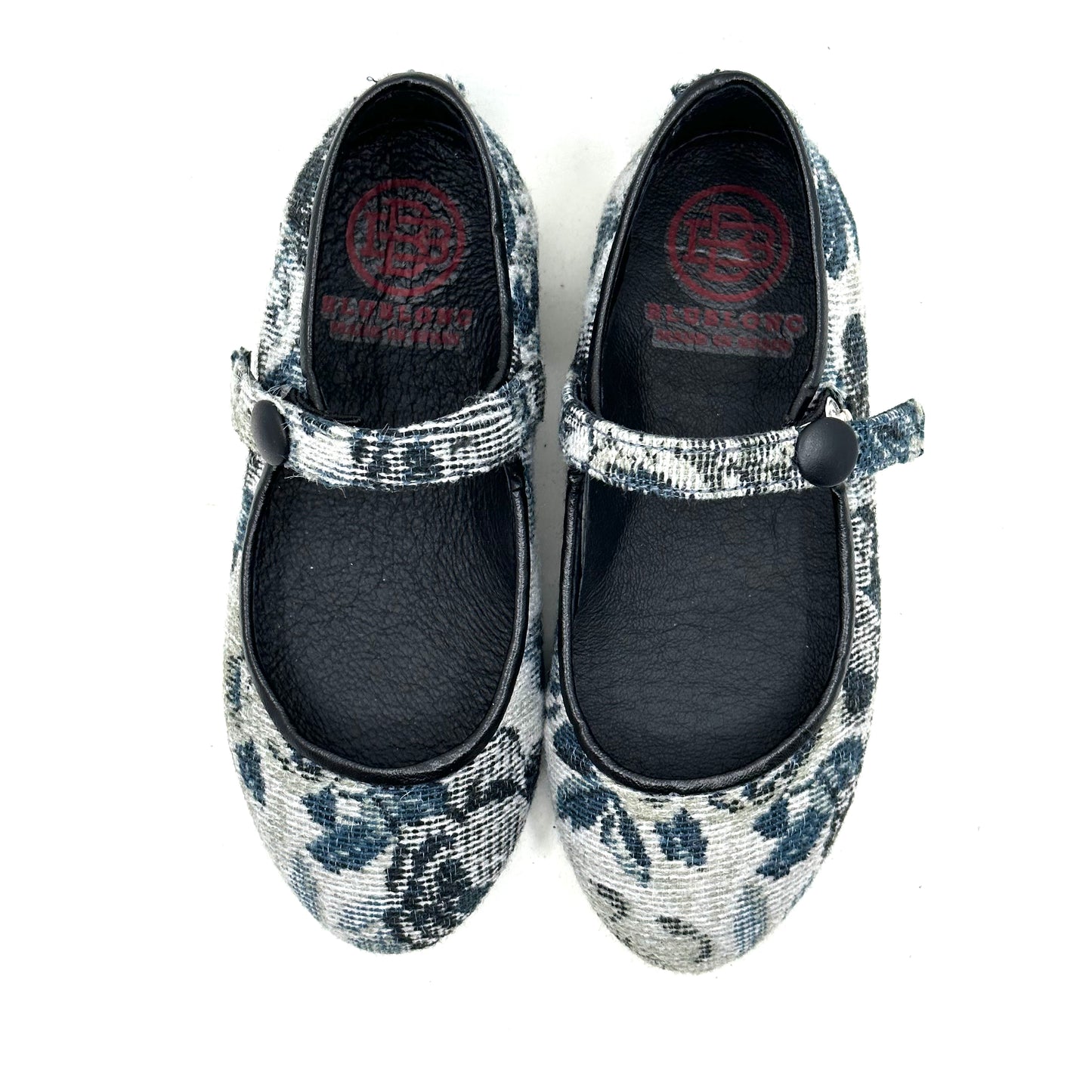 Blublonc Blue Floral Mary Jane