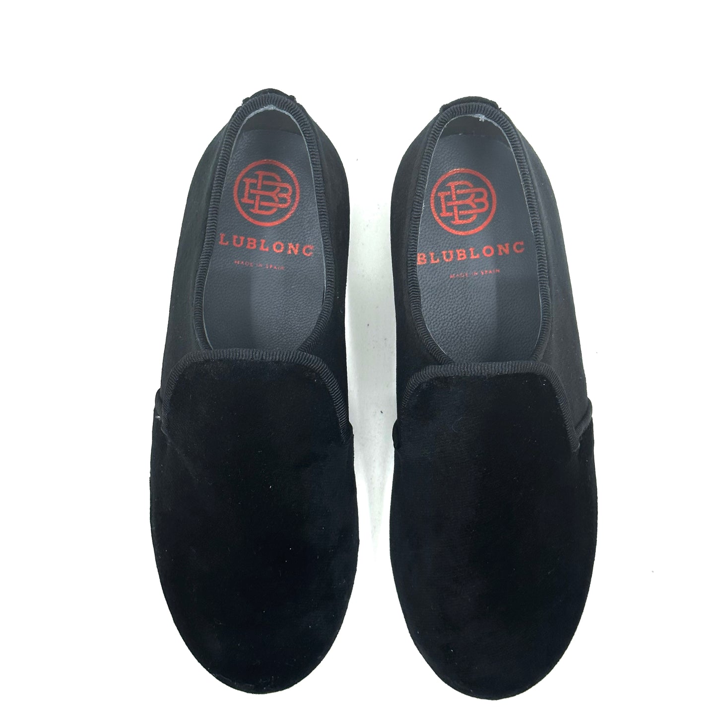 Blublonc Black Smoking Loafer