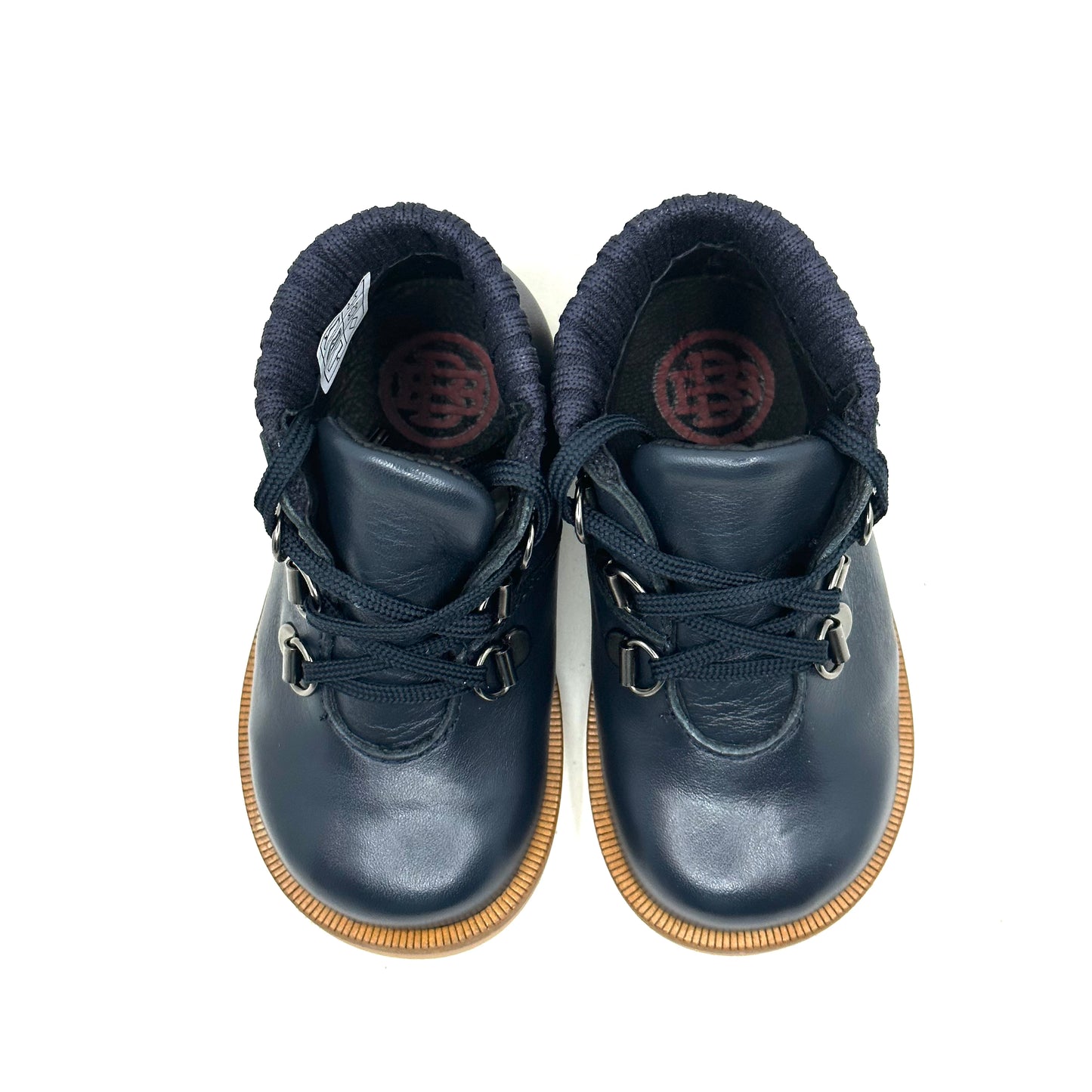 Blublonc Navy Laced Bootie