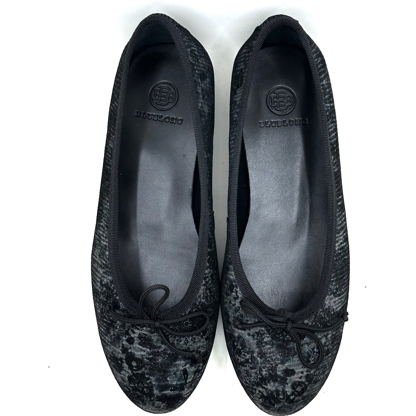 Blublonc Blue Floral Ballerina Flat