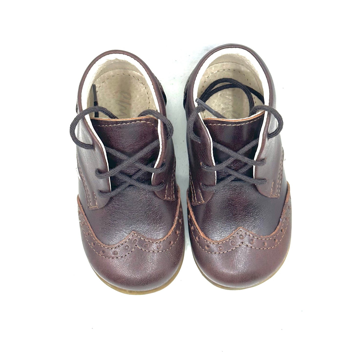 Emel Brown Laced Bootie