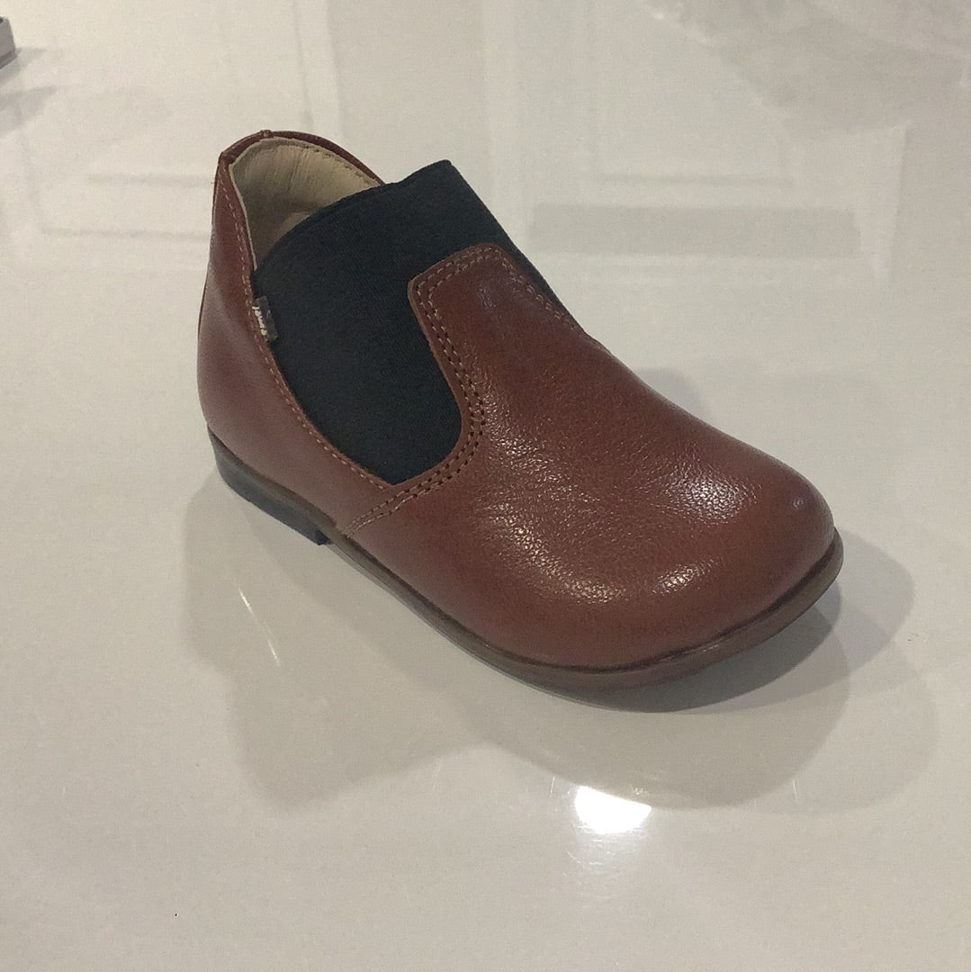 Emel Brown Slip-on Bootie