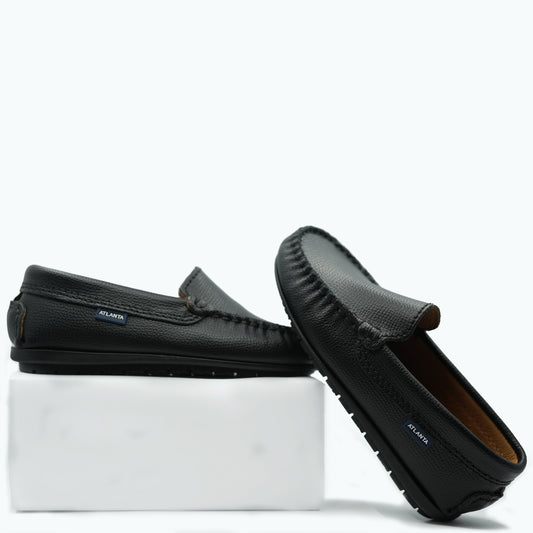 Atlanta Mocassin Classic Black Loafer