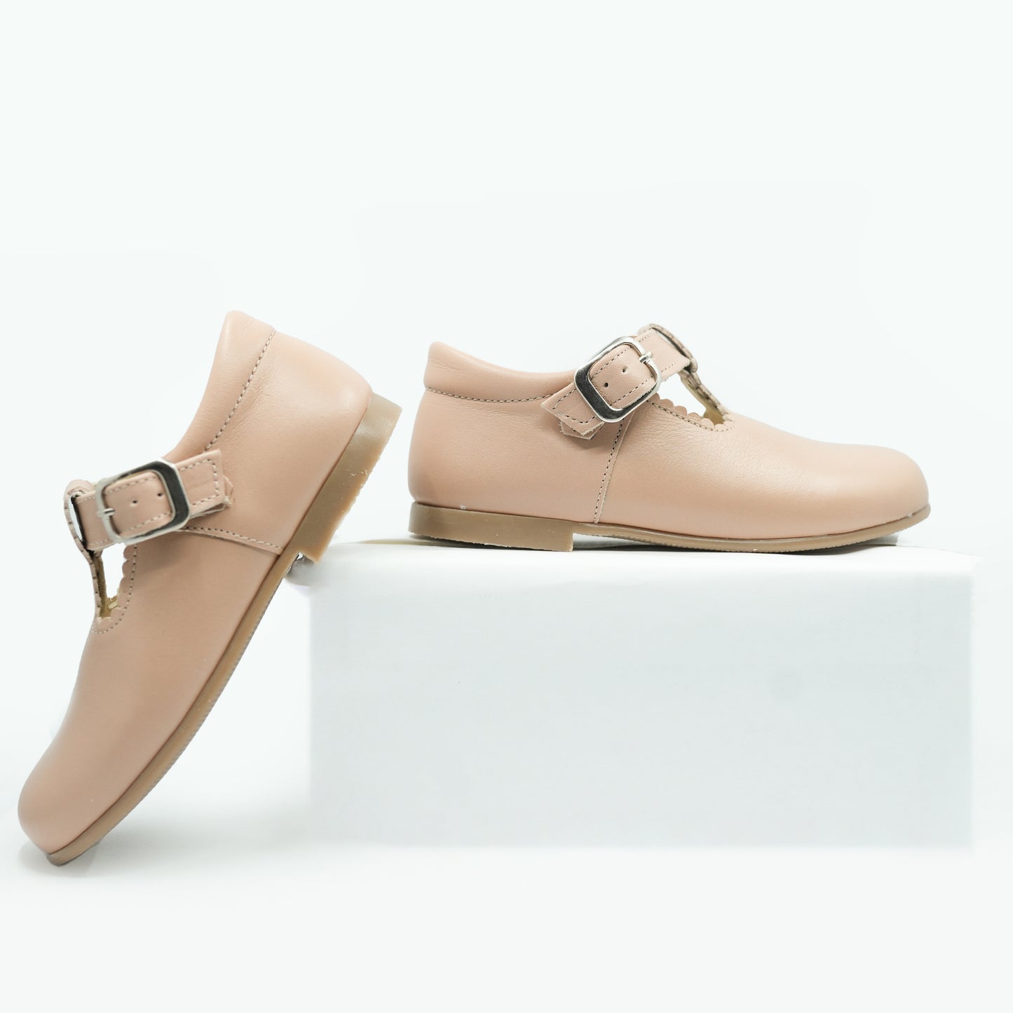 Blublonc Baby T-Strap Pink Mary Janes