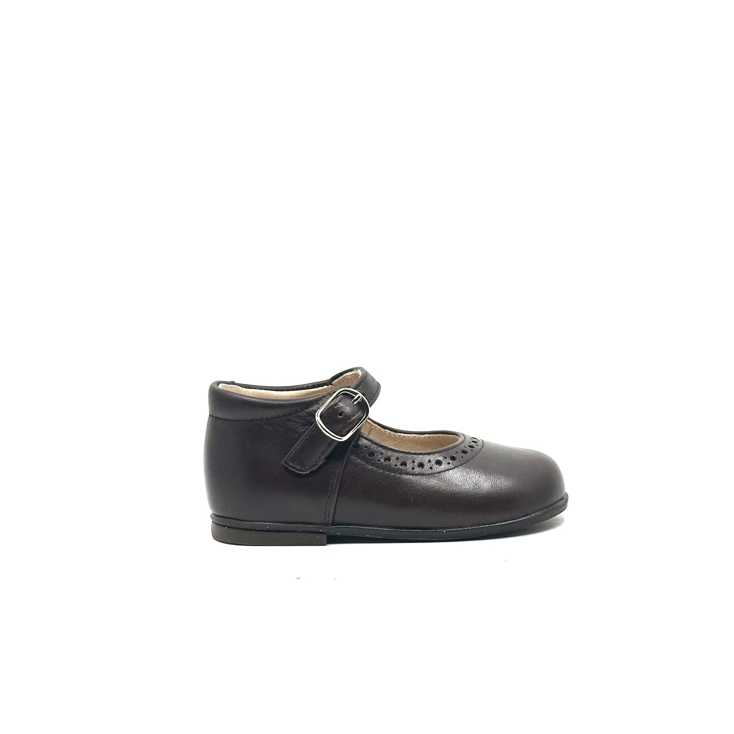 Beberlis Dark Brown Baby Mary Jane