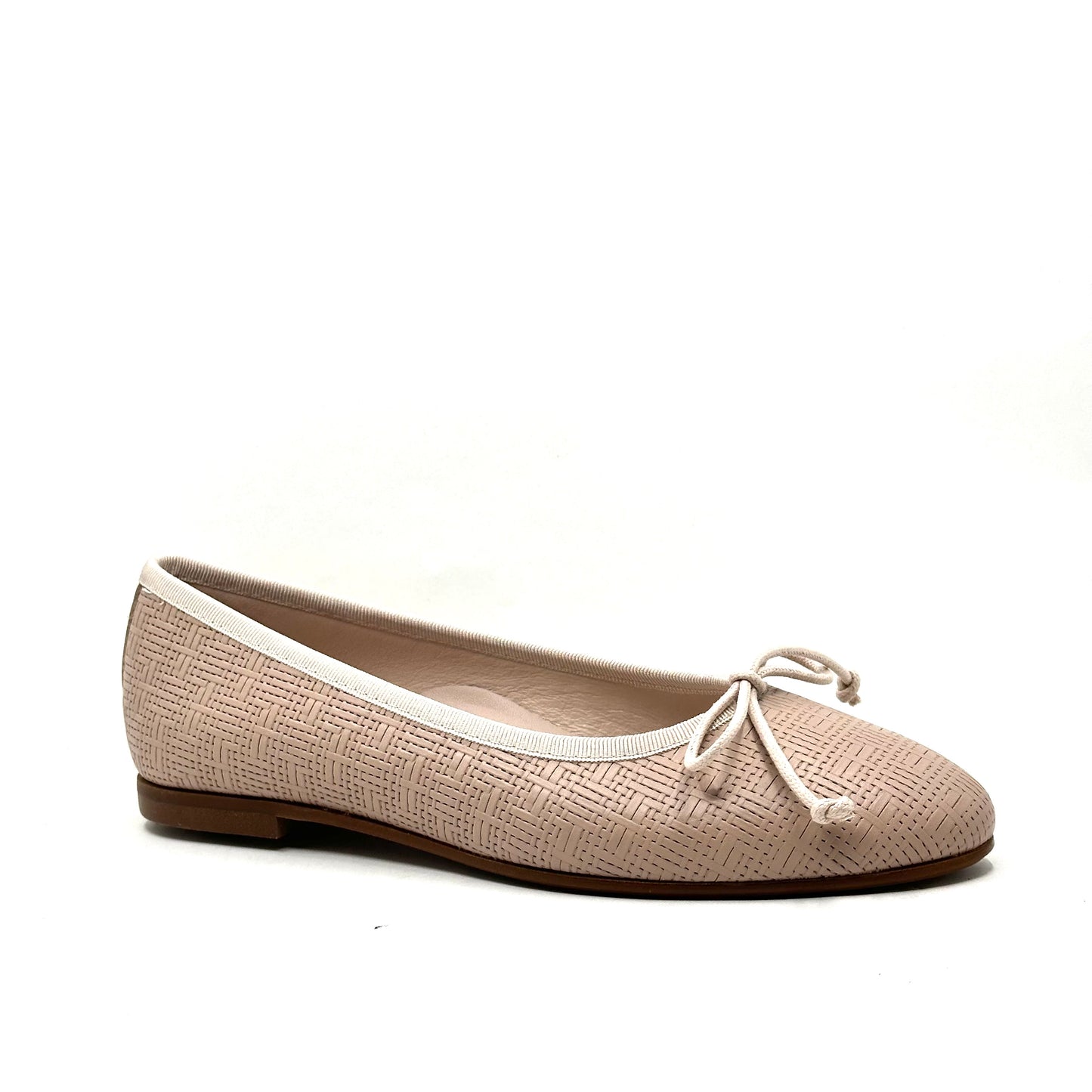 Beberlis Nude Pink Bow Flat