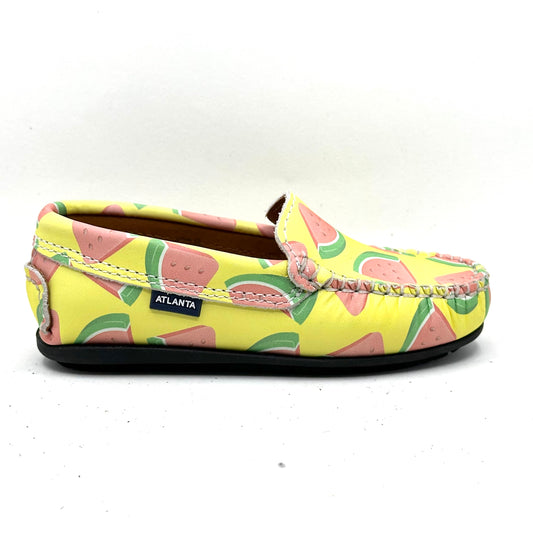 Atlanta Mocassin Watermelon Print Loafer