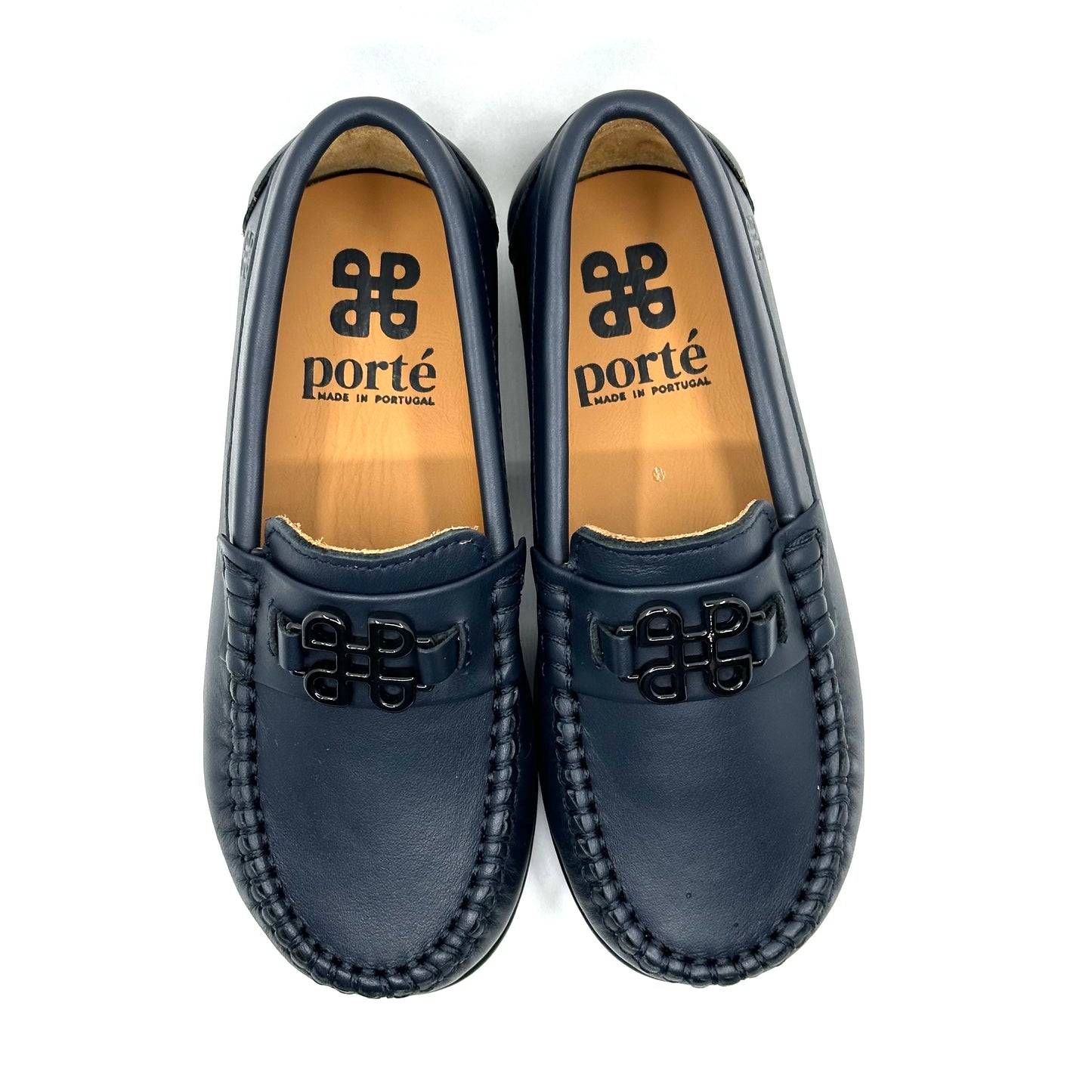 Porte Emblem Navy Loafer