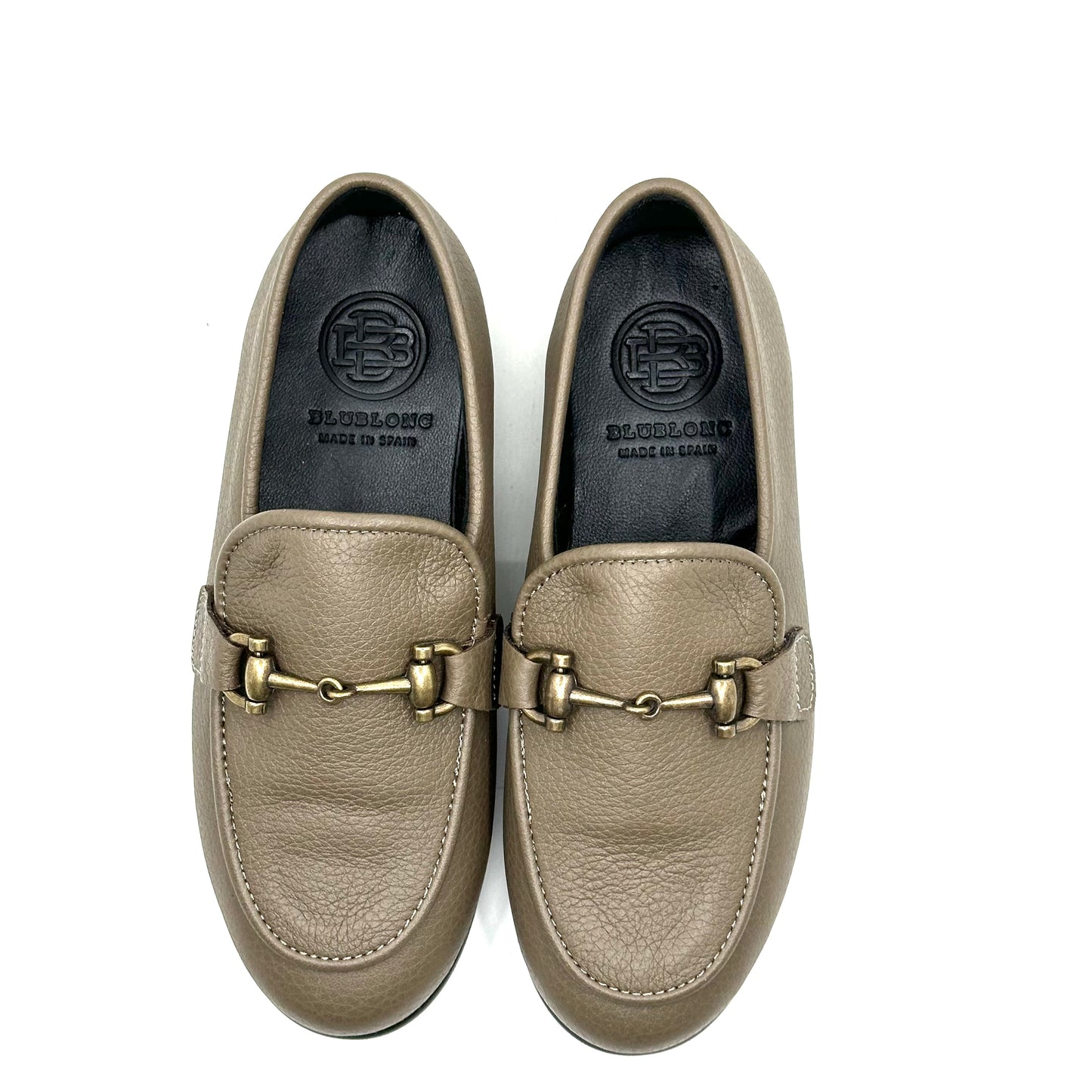 Blublonc Taupe Chain Loafer