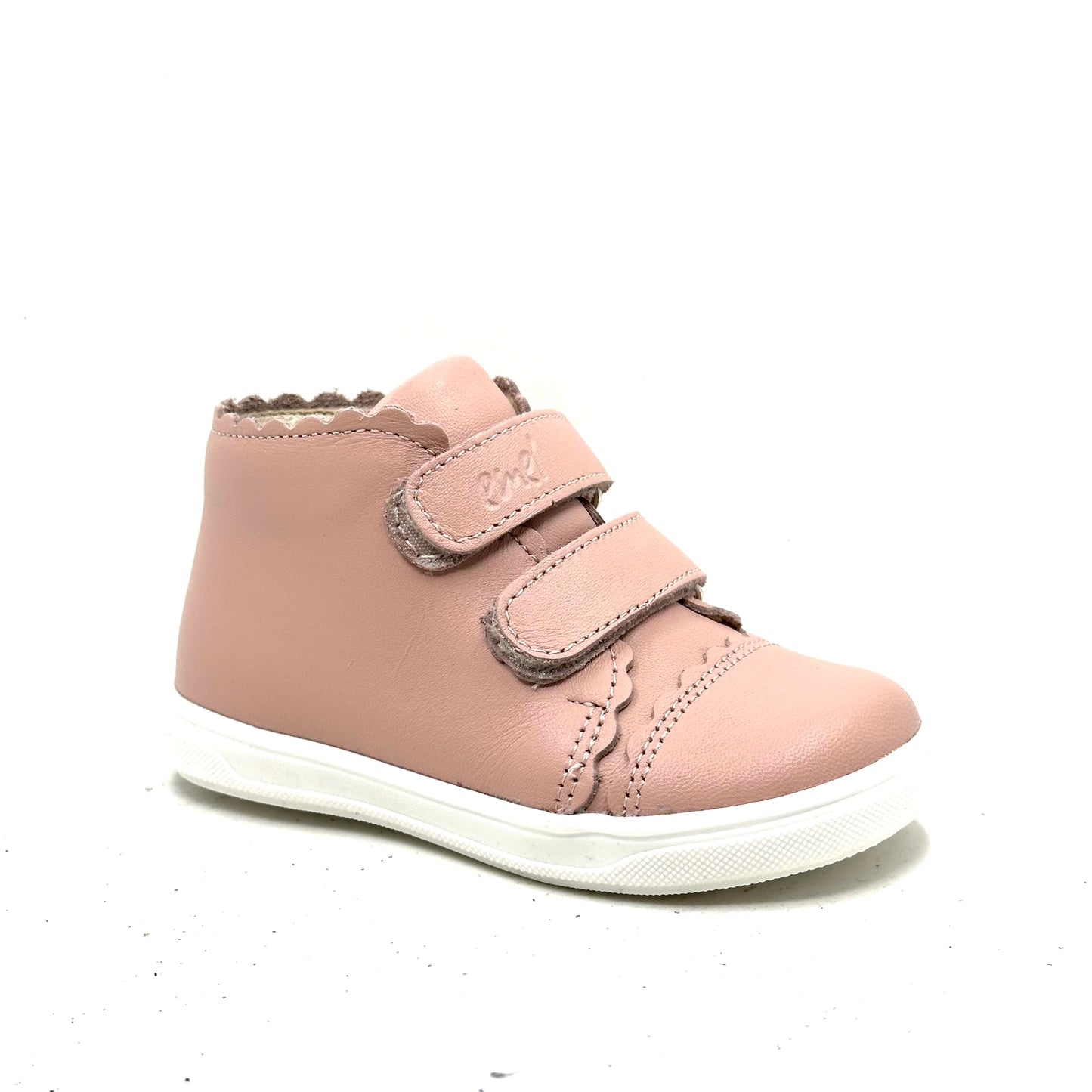 Emel Baby Pink Velcro Sneaker