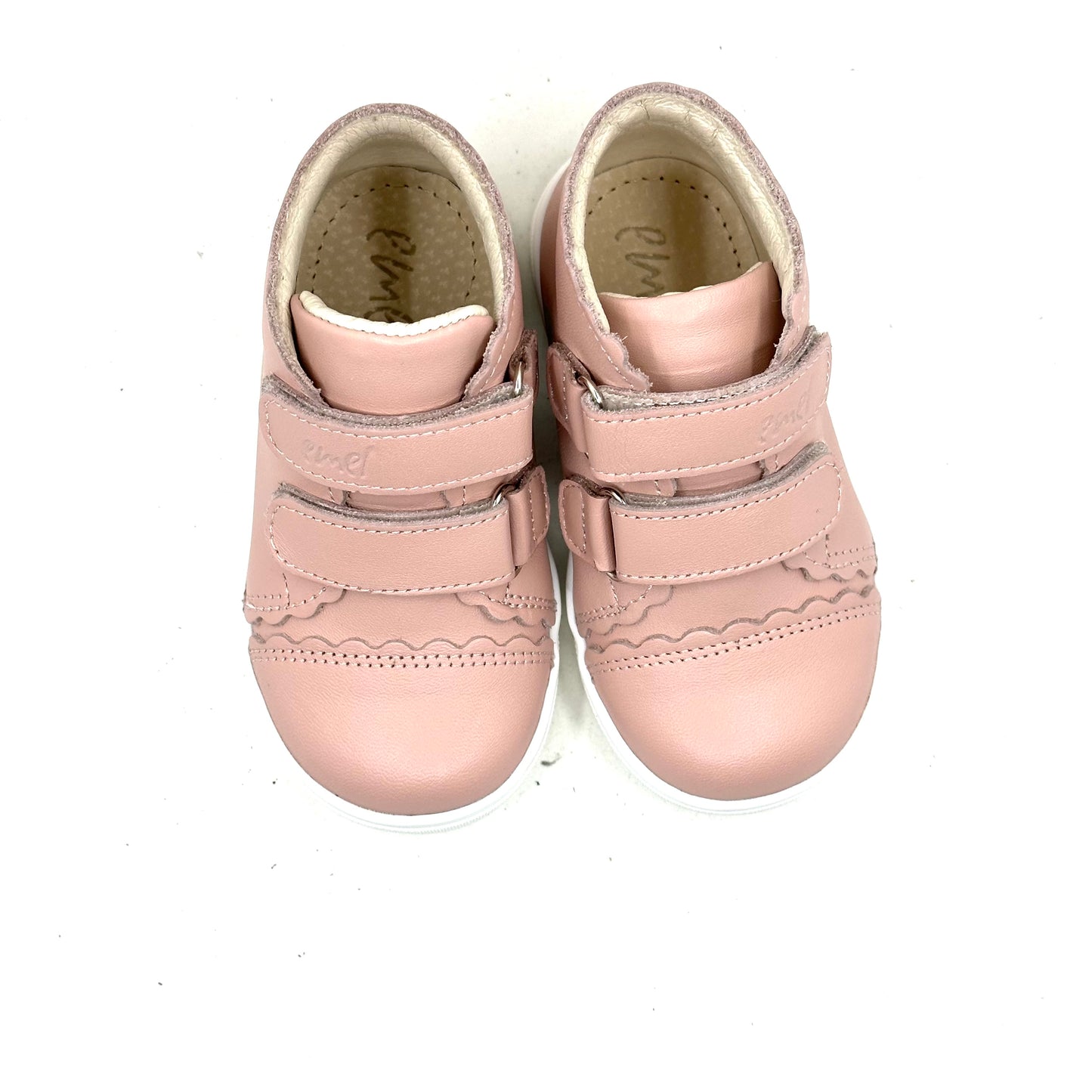 Emel Baby Pink Velcro Sneaker