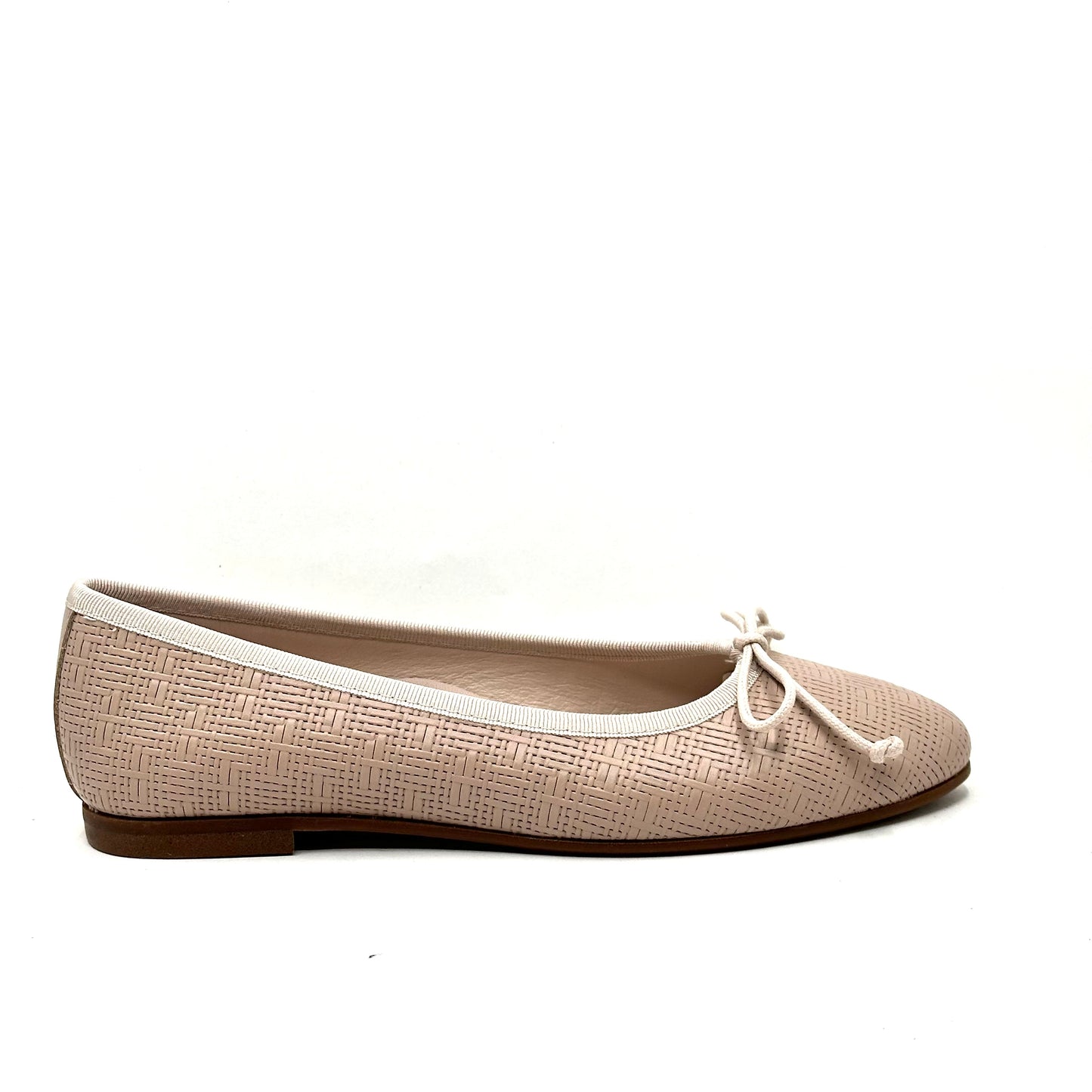Beberlis Nude Pink Bow Flat