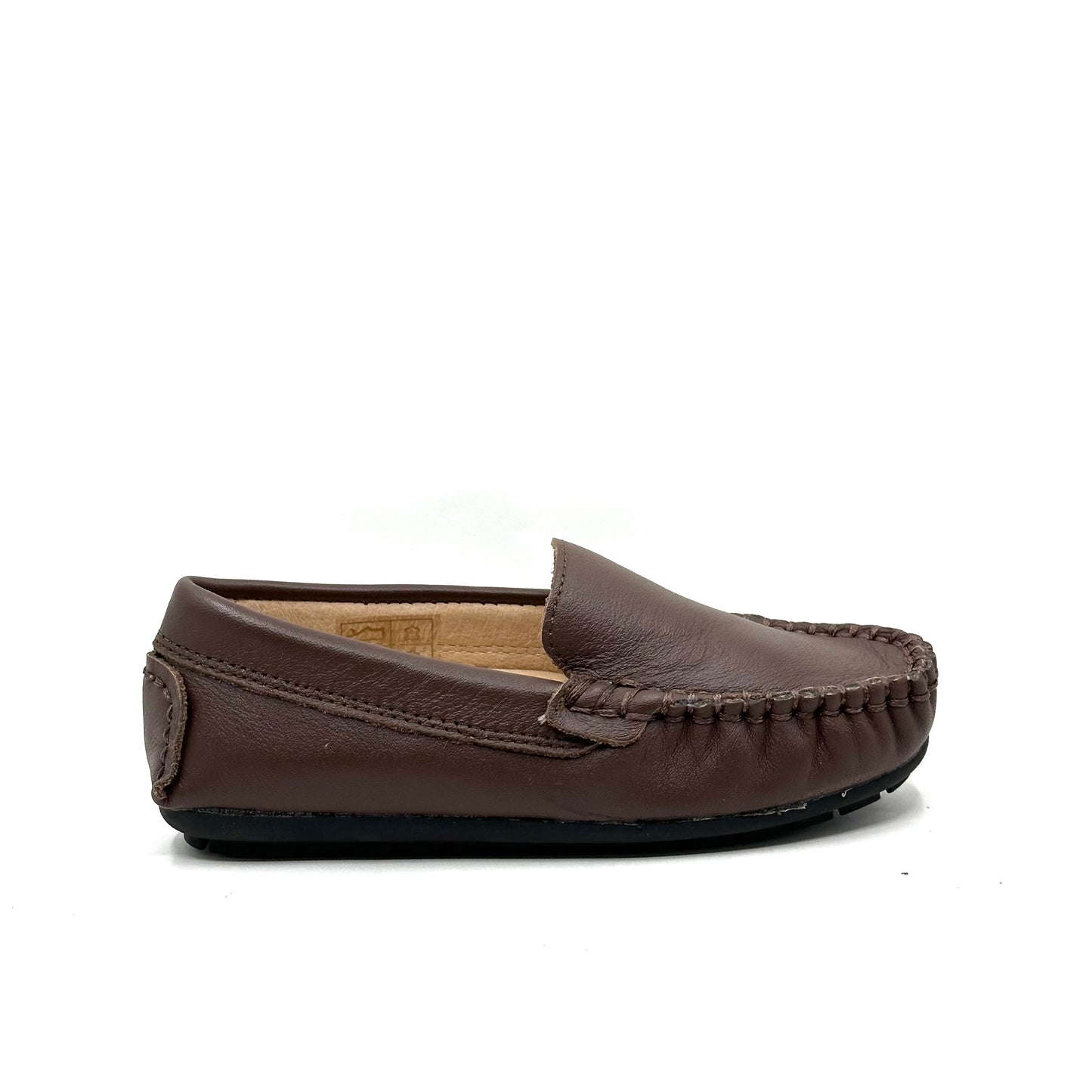 Perroquet Dark Brown Leather Loafer