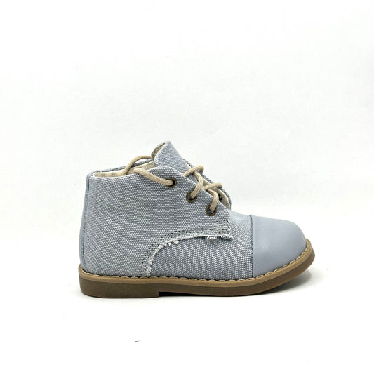 Emel Blue Linen First Walker