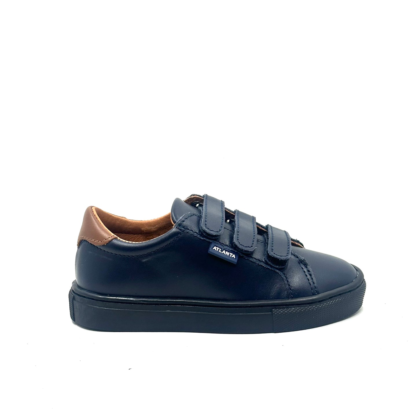 Atlanta Navy Triple Velcro Sneaker