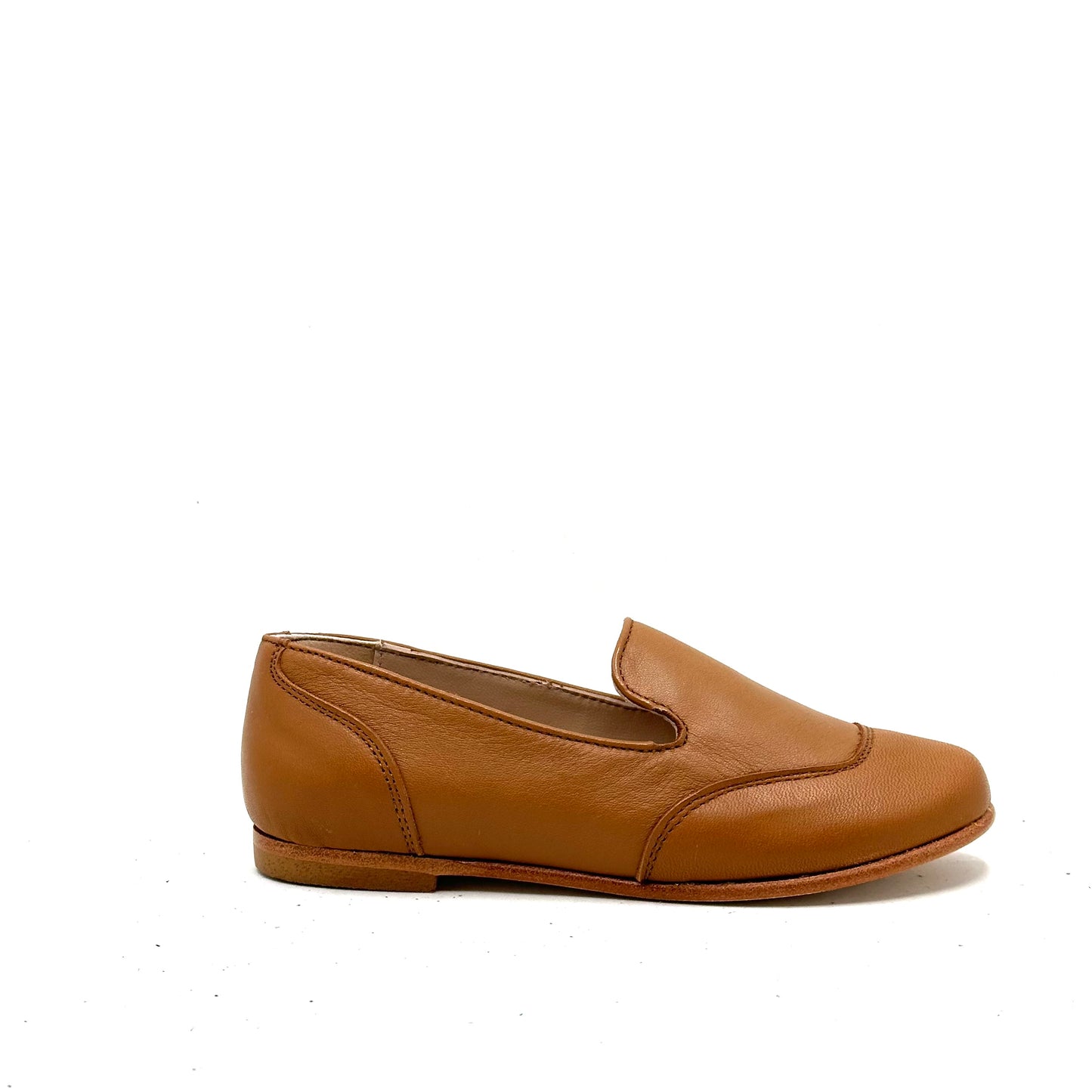 Lauve Tan Luggage Slip-on Loafer