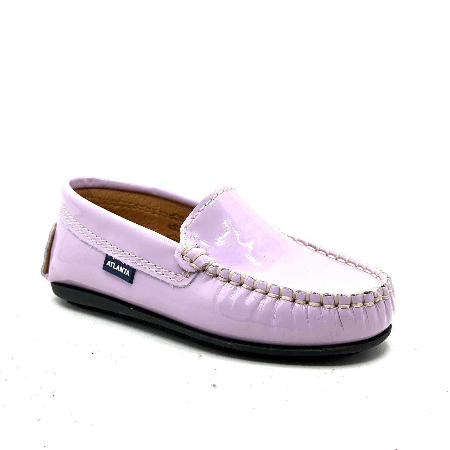 Atlanta Mocassin Violet Patent Loafer