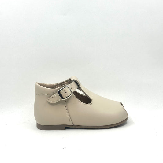 Blublonc Light Cream Open Toe Sandal