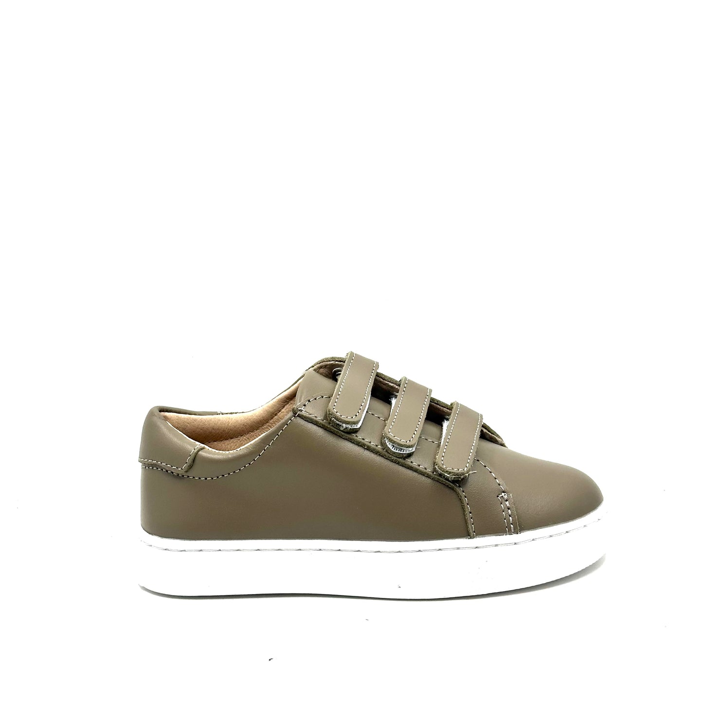 Perroquet Taupe Triple Velcro Sneaker