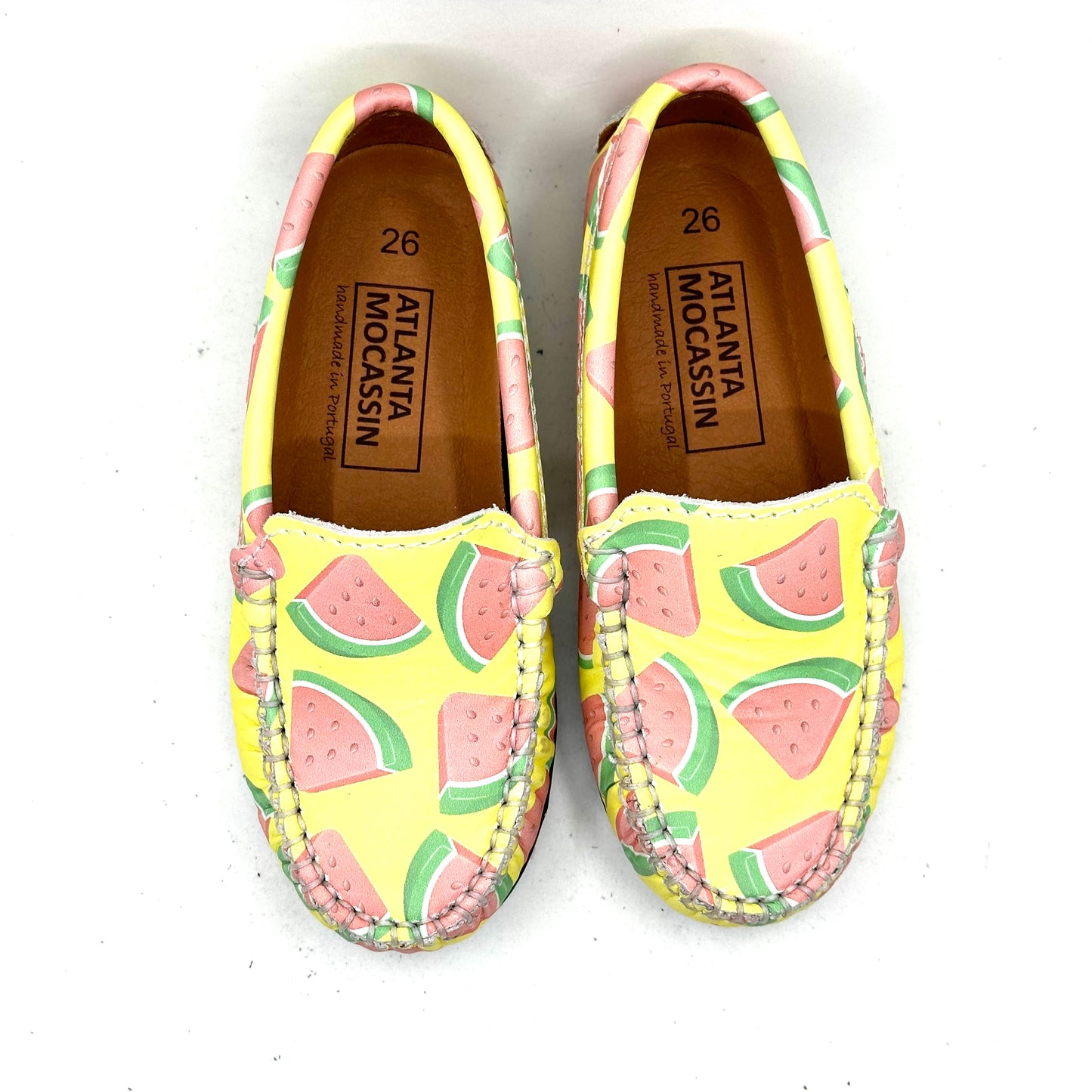 Atlanta Mocassin Watermelon Print Loafer