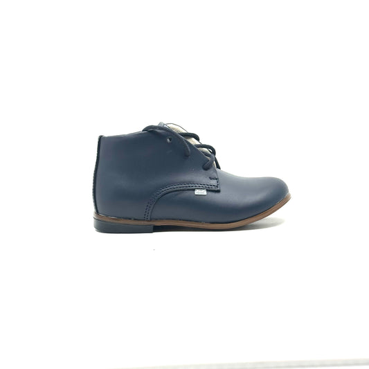 Emel Navy Leather Baby Walker